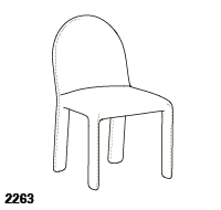 Nellee – sedia - Sag 80 - Zanotta - Sedia