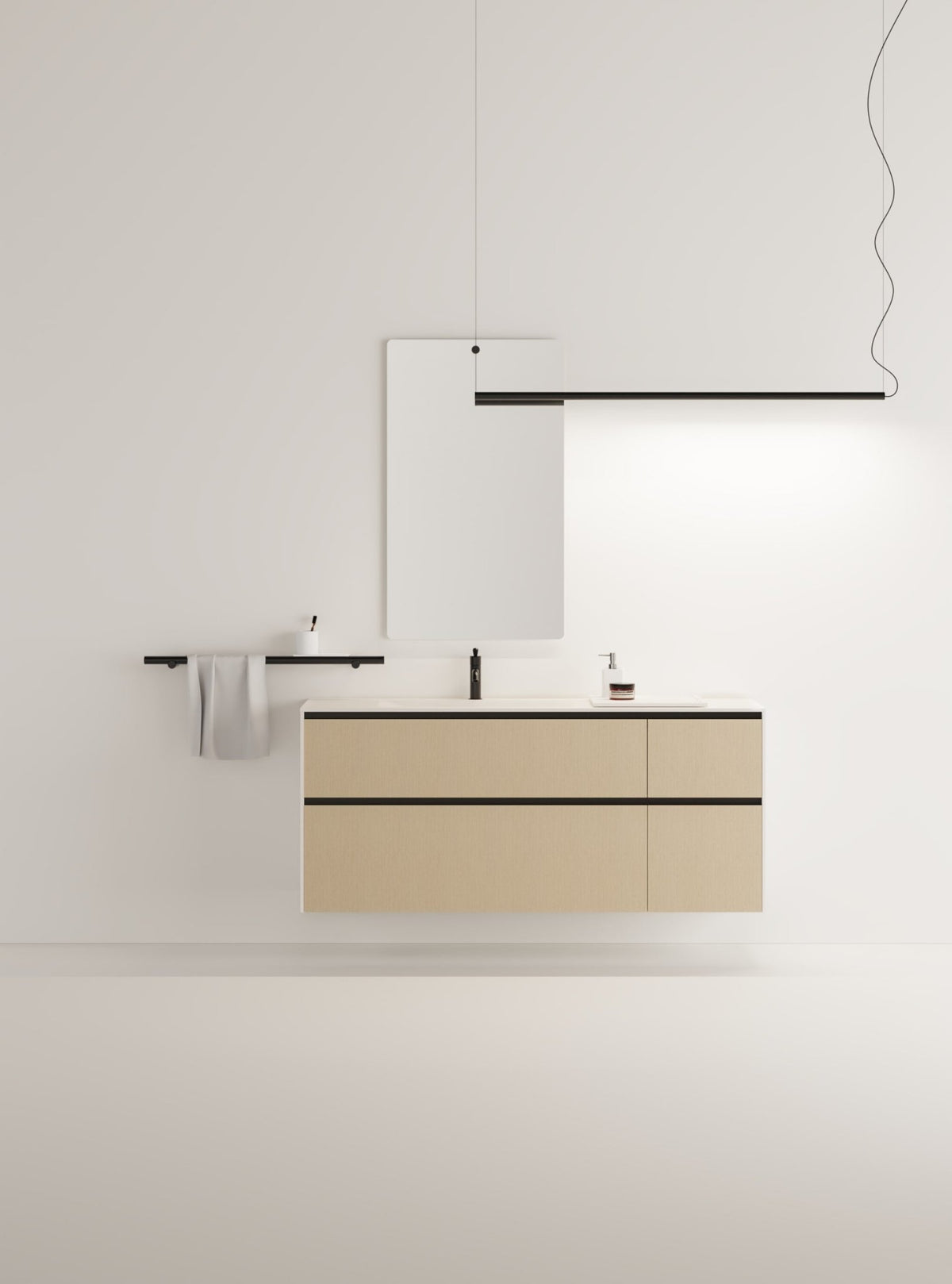 Dot Line a sospensione – lampada sospesa - Sag 80 - Agape - Lampada