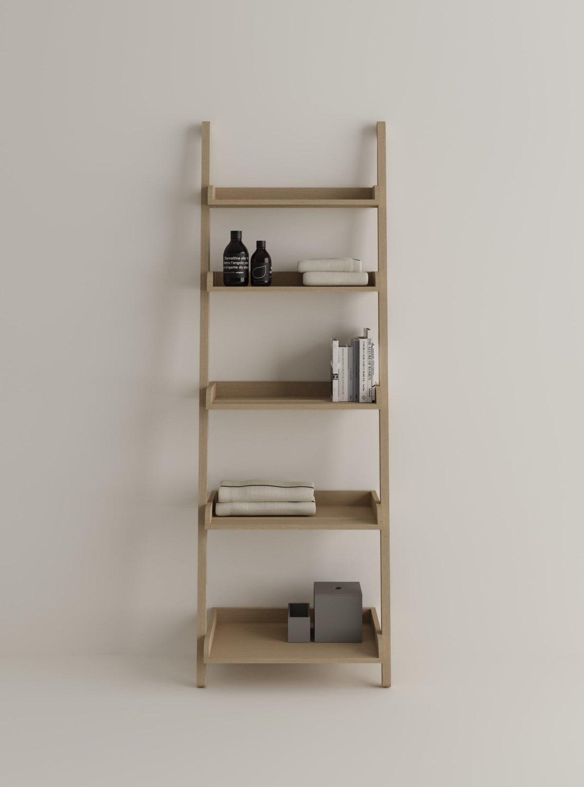 Stairs elemento con cinque ripiani – mensole - Sag 80 - Agape - Bagno
