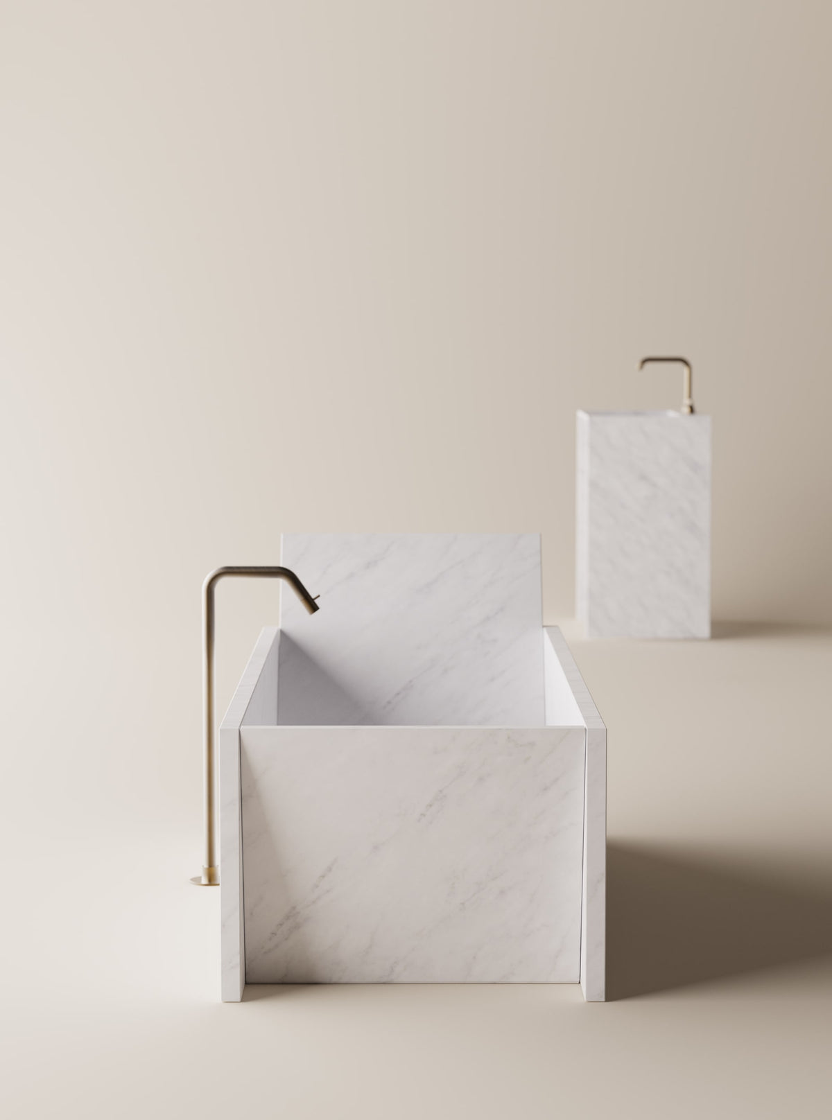 Face à face – vasca freestanding - Sag 80 - Agape - Vasca