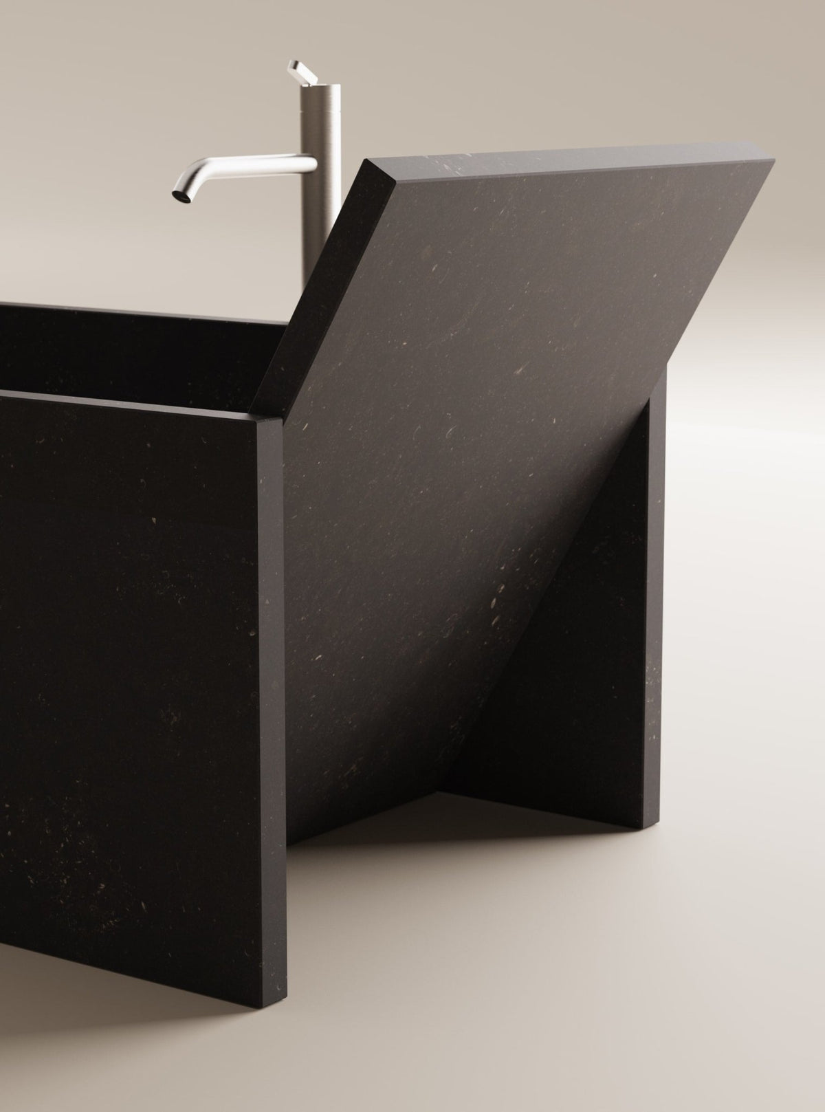 Face à face – vasca freestanding – ambientata