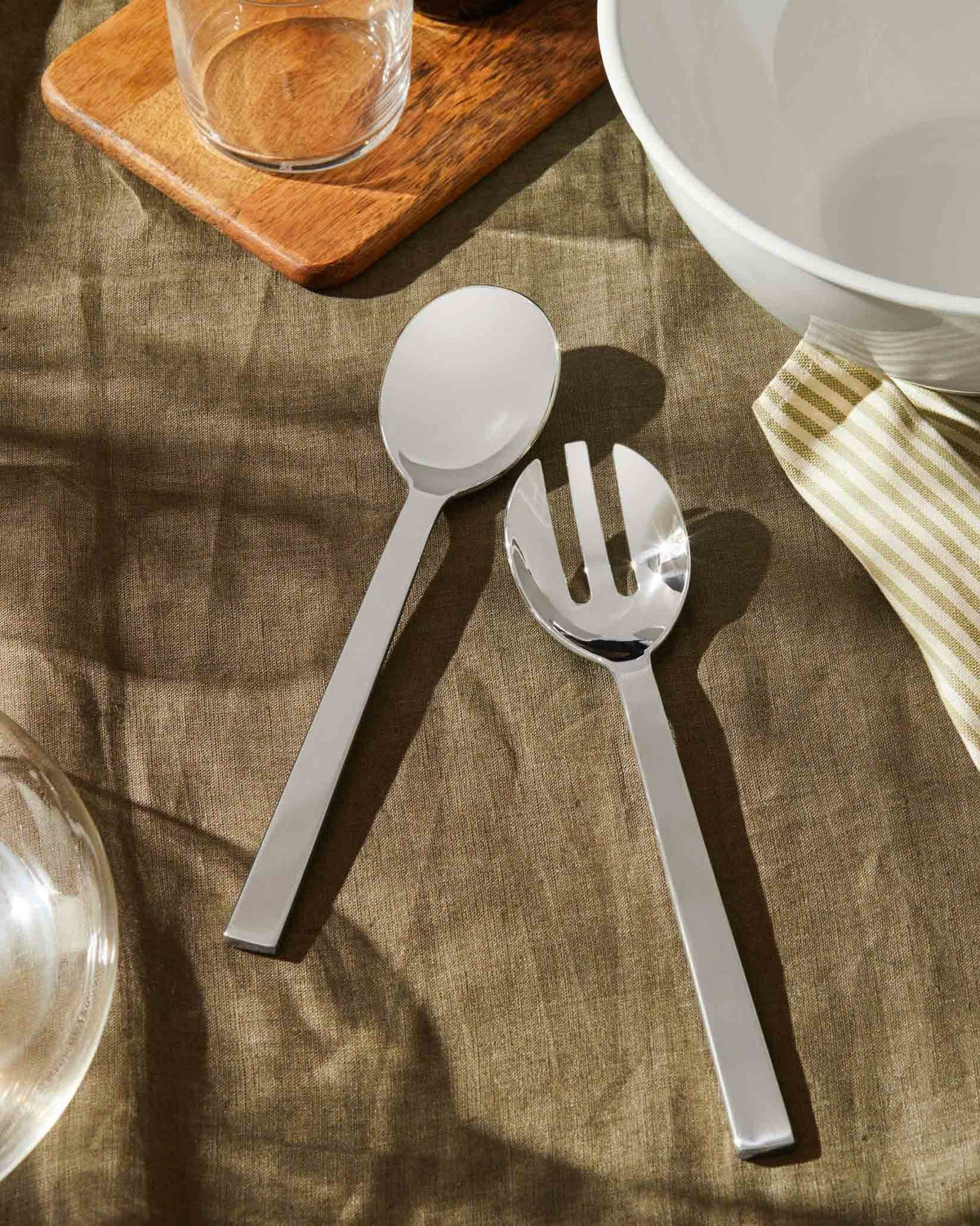 Santiago – posate per insalata - Sag 80 - Alessi - Complemento