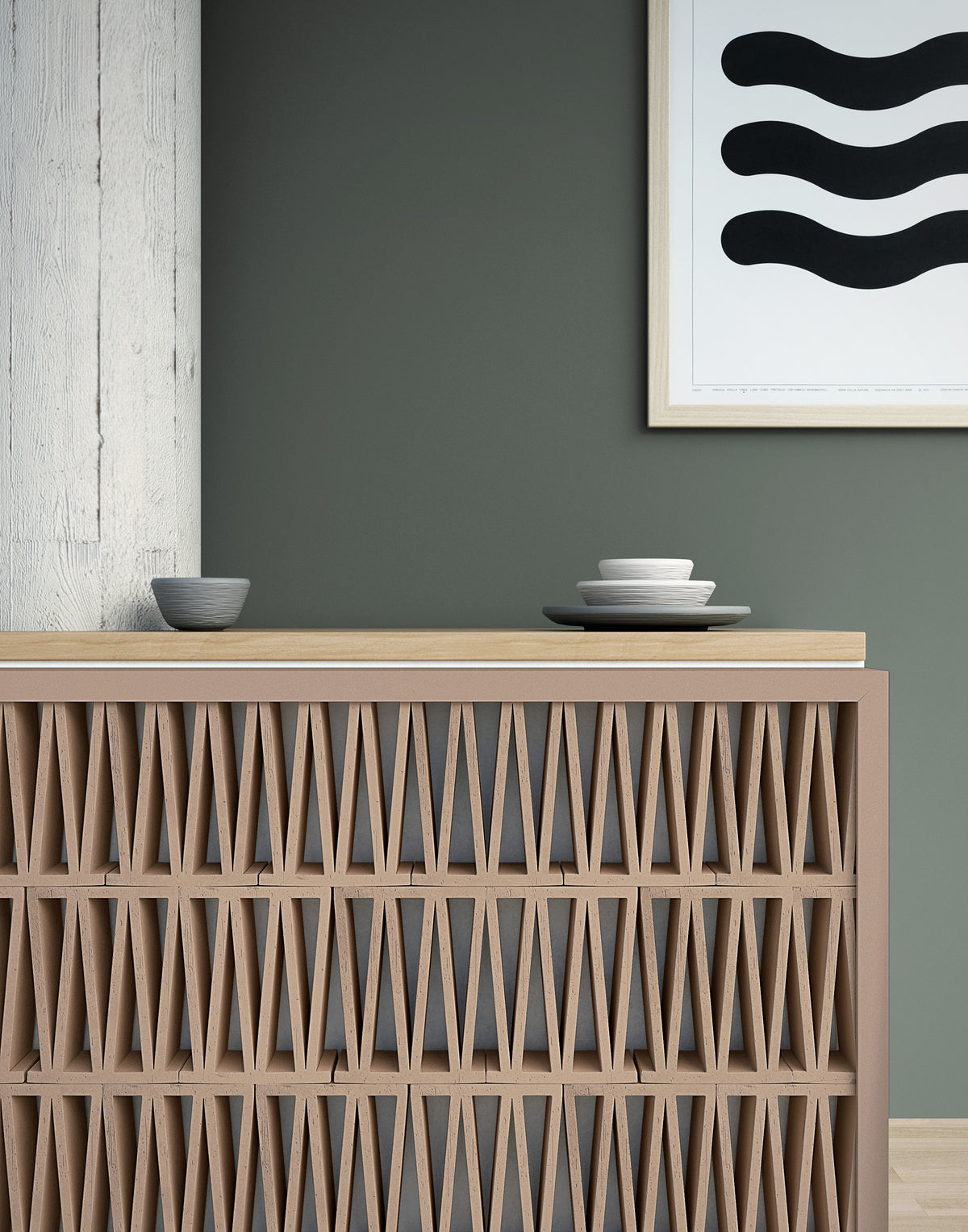 Celosia – mattone 3D – ambientata