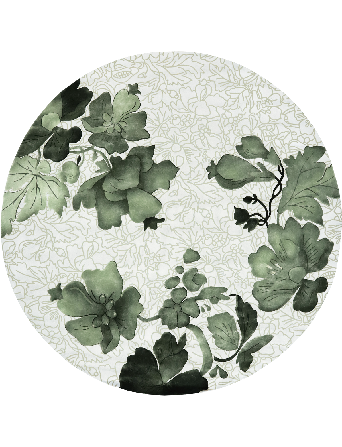 Verdure Royale – tappeto rotondo – foto prodotto