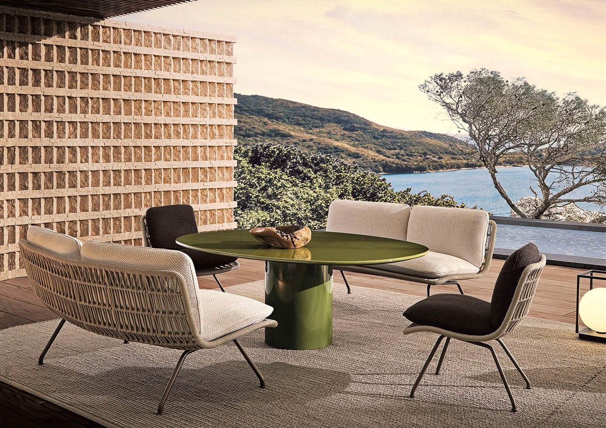 Pattie “Cord” Outdoor – divano outdoor - Sag 80 - Minotti - Divano
