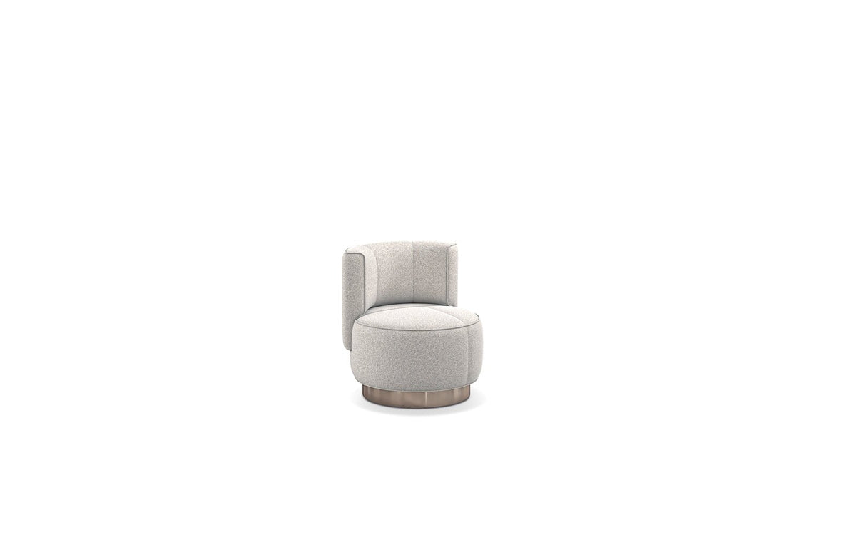 Yves Round “Lounge” – poltroncina lounge - Sag 80 - Minotti - Sedia