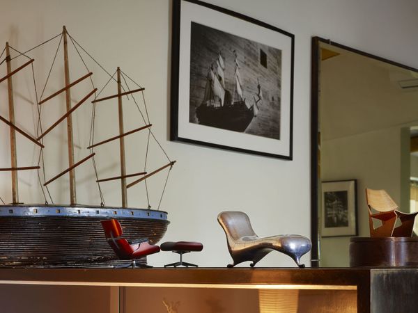 Miniatures Collection – Lounge Chair & Ottoman - Sag 80 - Vitra - Complemento