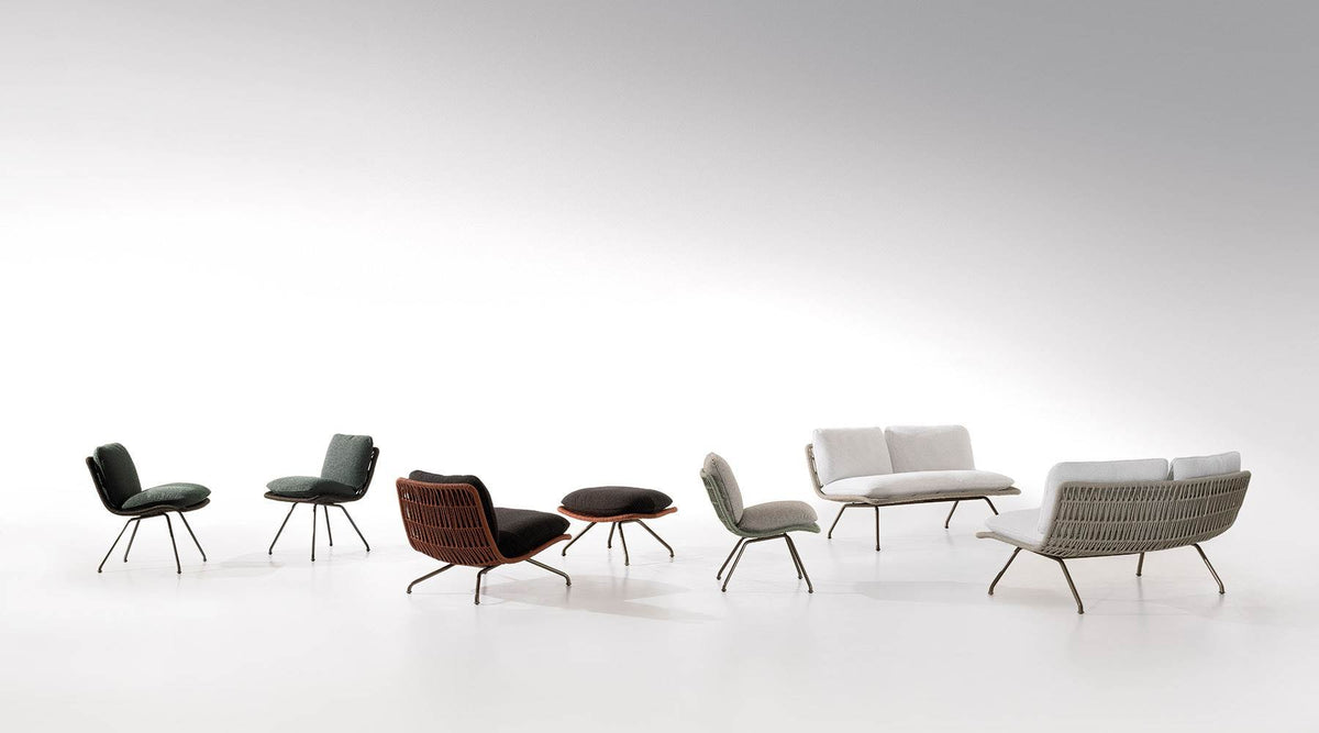 Pattie “Cord” Outdoor – divano outdoor - Sag 80 - Minotti - Divano
