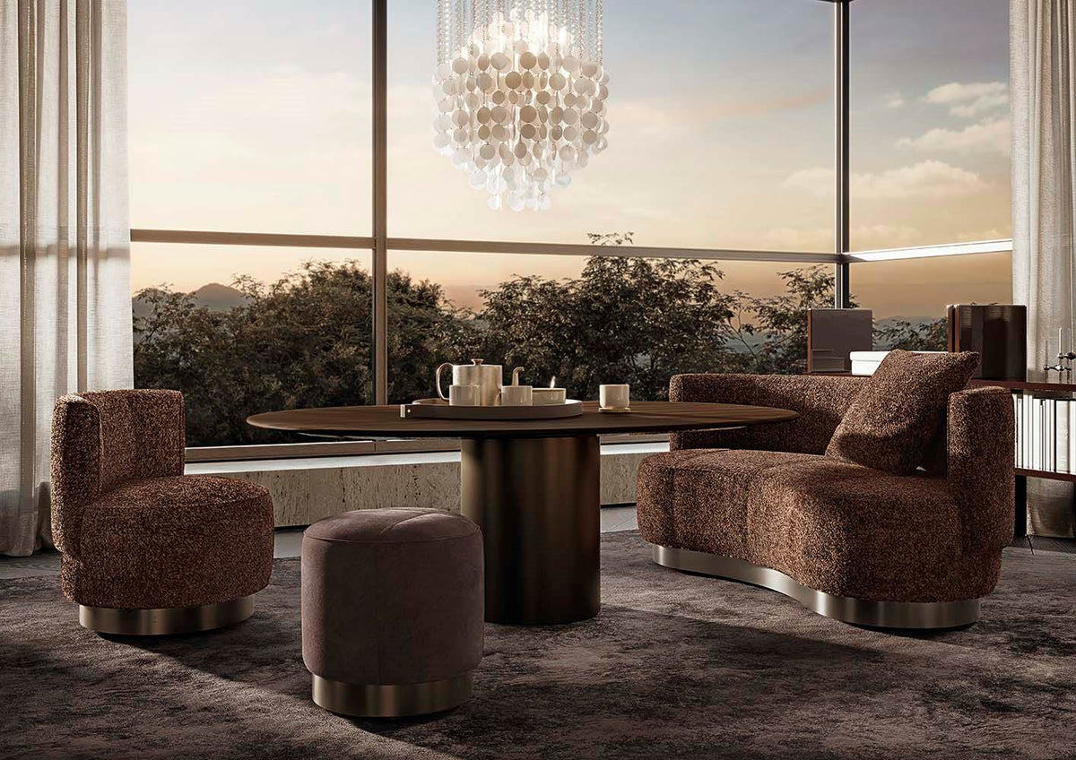 Yves Round “Lounge” – poltroncina lounge - Sag 80 - Minotti - Sedia