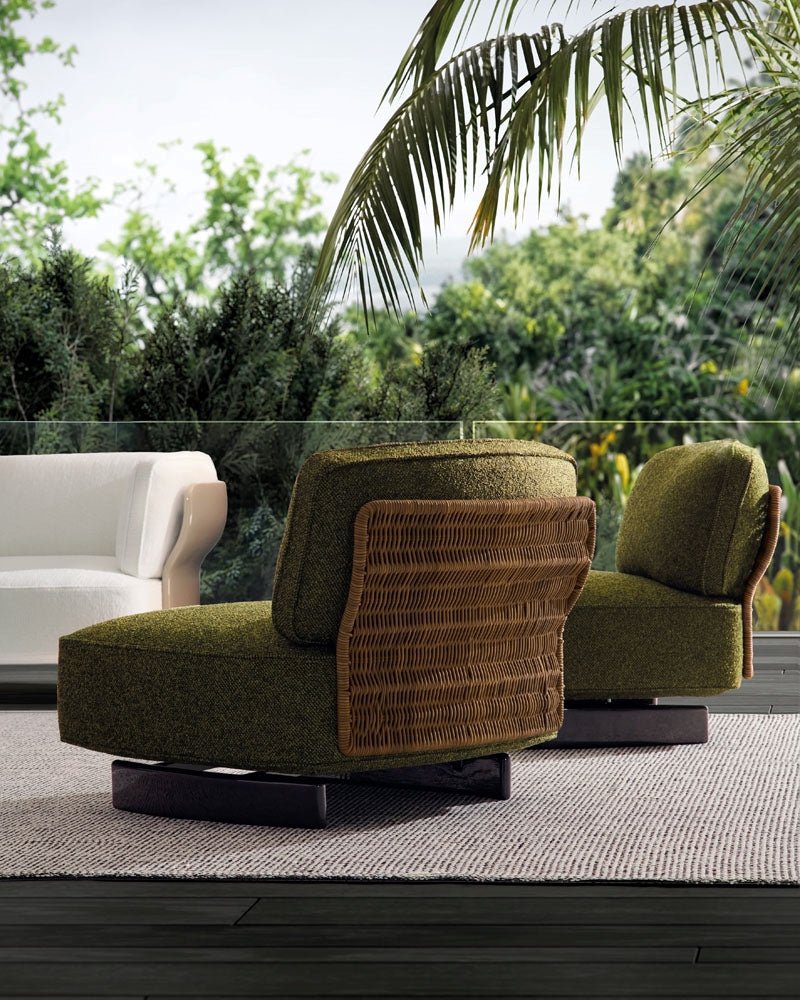 Saki “Cord” Outdoor – poltrona outdoor - Sag 80 - Minotti - Poltrona