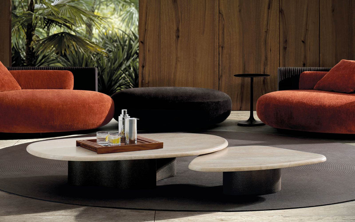 Bézier Outdoor – tavolino outdoor - Sag 80 - Minotti - Tavolino