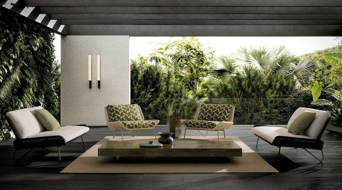 Emmi “Cord” Outdoor – poltrona outdoor - Sag 80 - Minotti - Poltrona