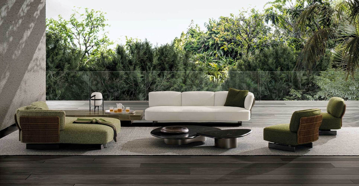 Saki “Cord” Outdoor – divano outdoor - Sag 80 - Minotti - Divano