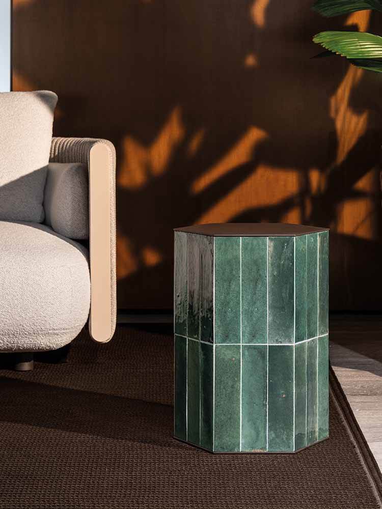Andrée Outdoor – tavolino outdoor - Sag 80 - Minotti - Tavolino