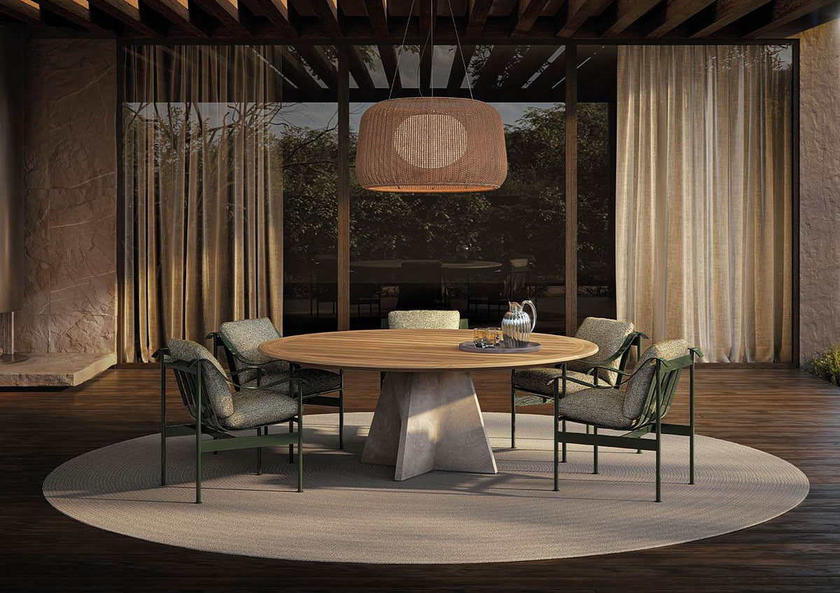 Brutalist “Outdoor” – tavolo outdoor – ambientata
