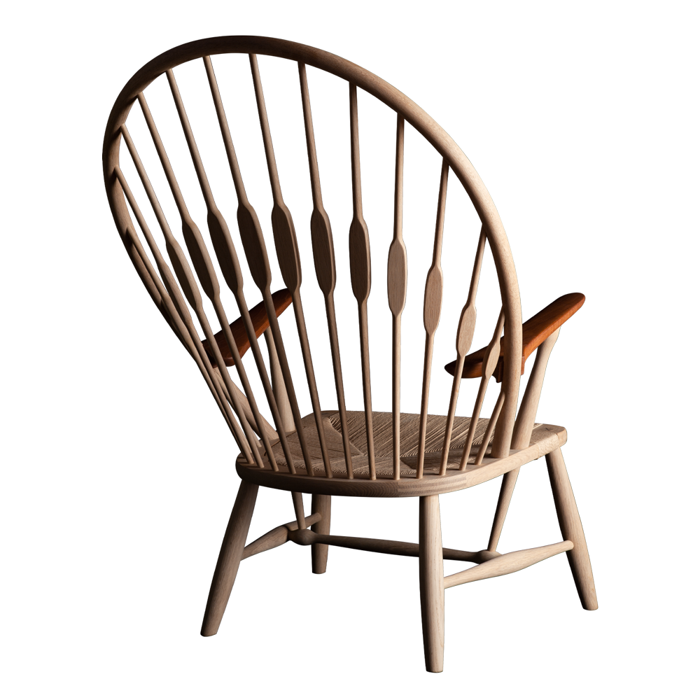 pp550 Peacock Chair – poltrona – ambientata