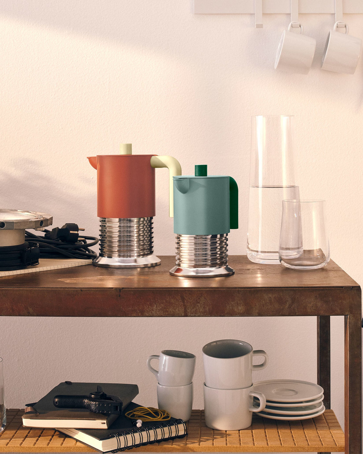 Vite – caffettiera espresso (PM01) - Sag 80 - Alessi - Complemento