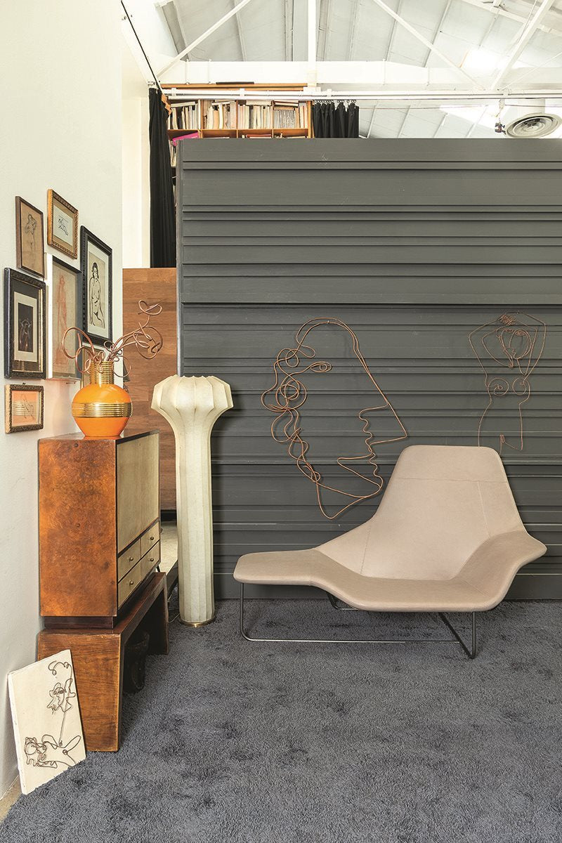 Lama – chaise longue – ambientata