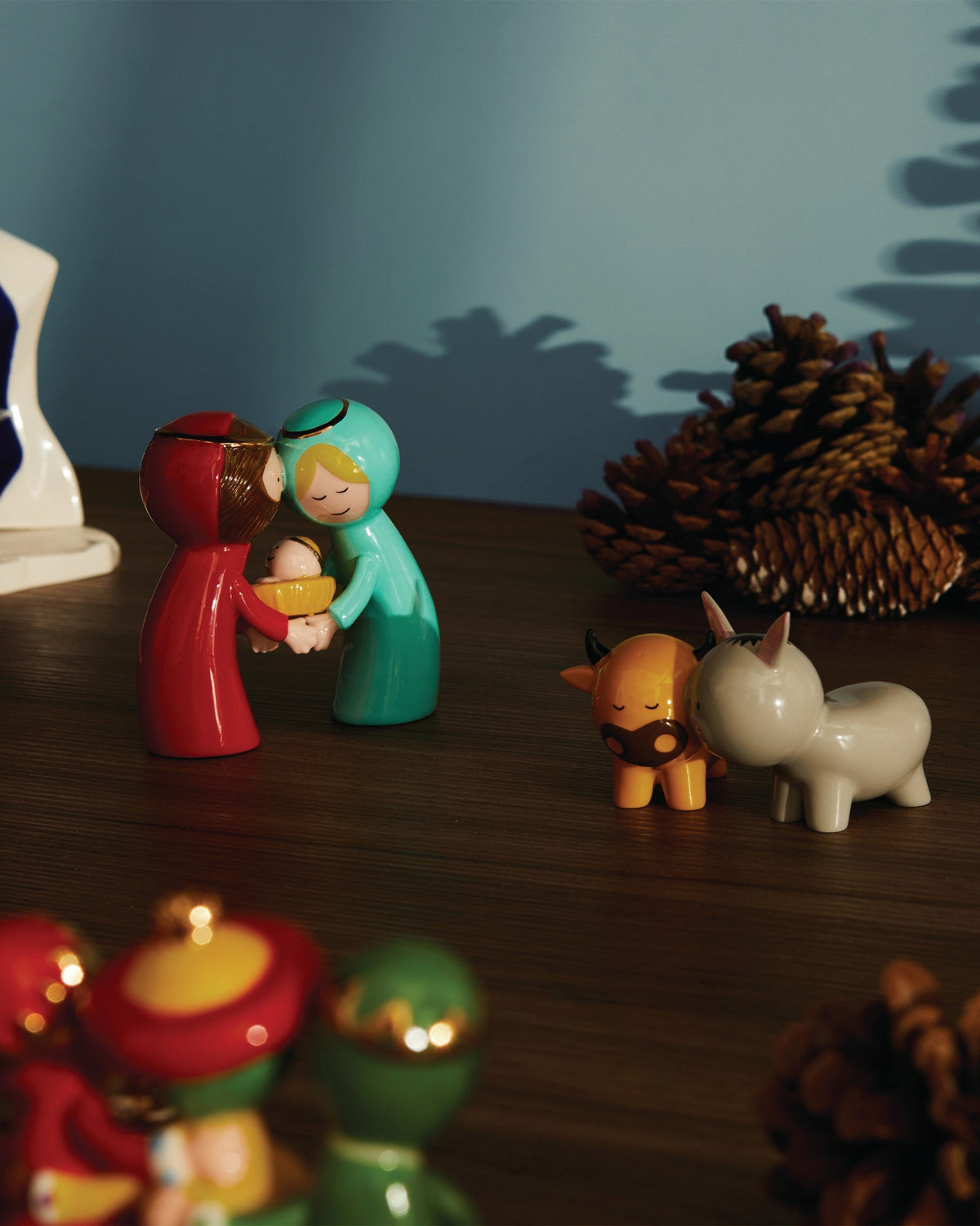 Happy Eternity Baby – set di 2 statuine - Sag 80 - Alessi - Complemento