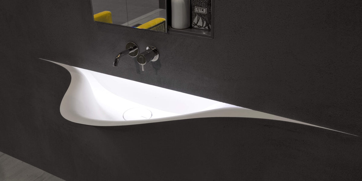 Silenzio – lavabo d'architettura - Sag 80 - Antonio Lupi - Lavabo