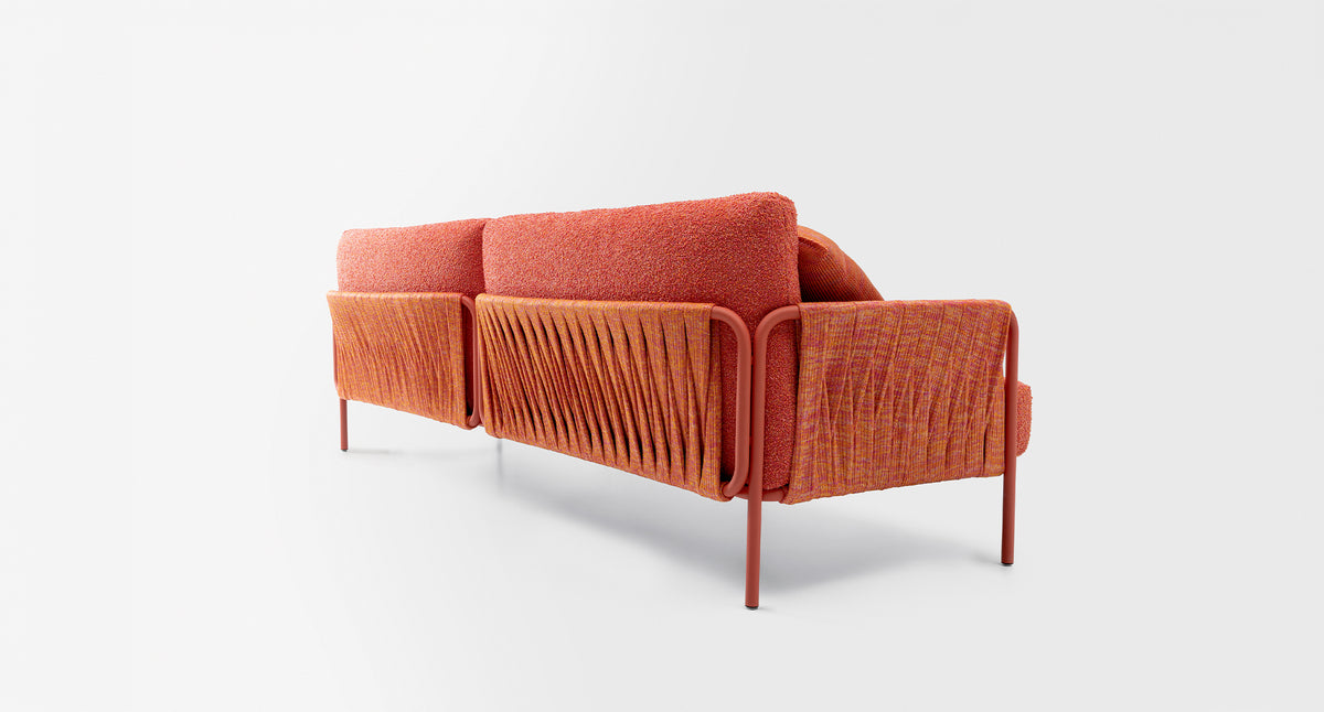 Plissé – divano outdoor – ambientata