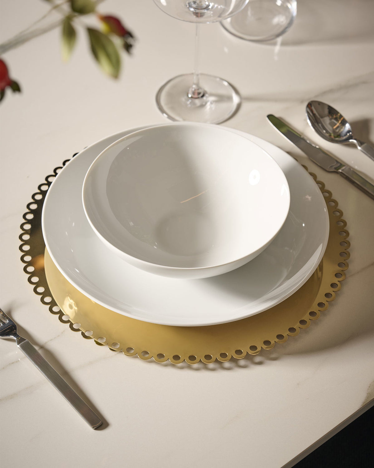 Edges – vassoio/sottopiatto - Sag 80 - Alessi - Complemento