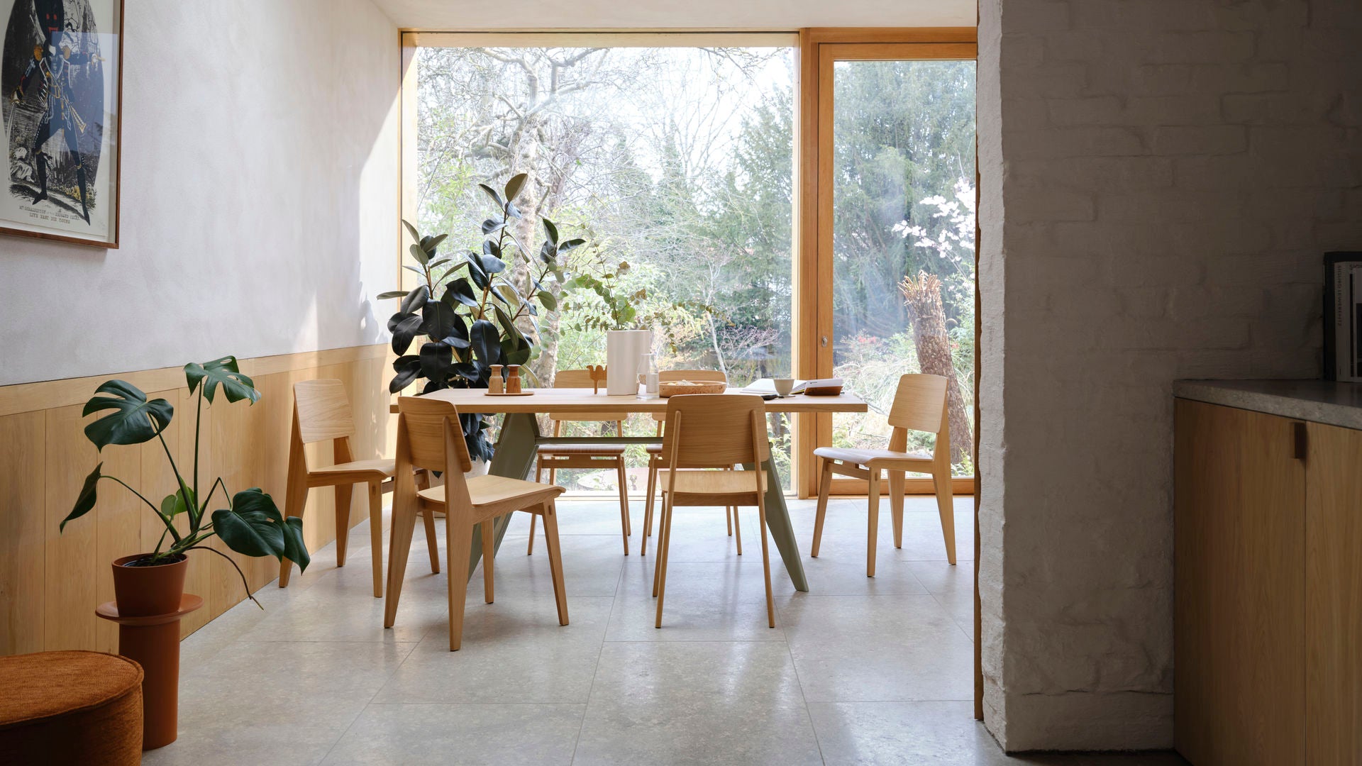 Chaise Tout Bois - Sag 80 - Vitra - Sedia