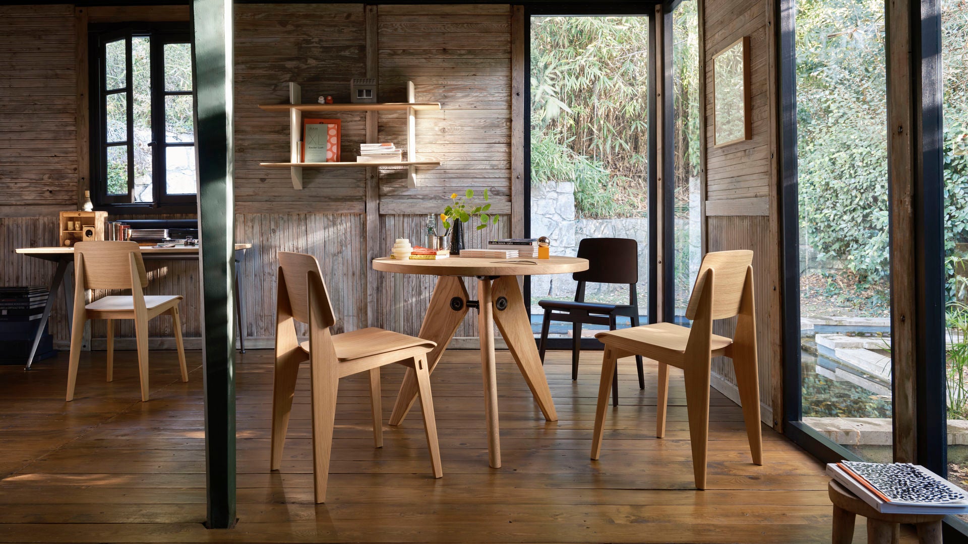 Chaise Tout Bois - Sag 80 - Vitra - Sedia
