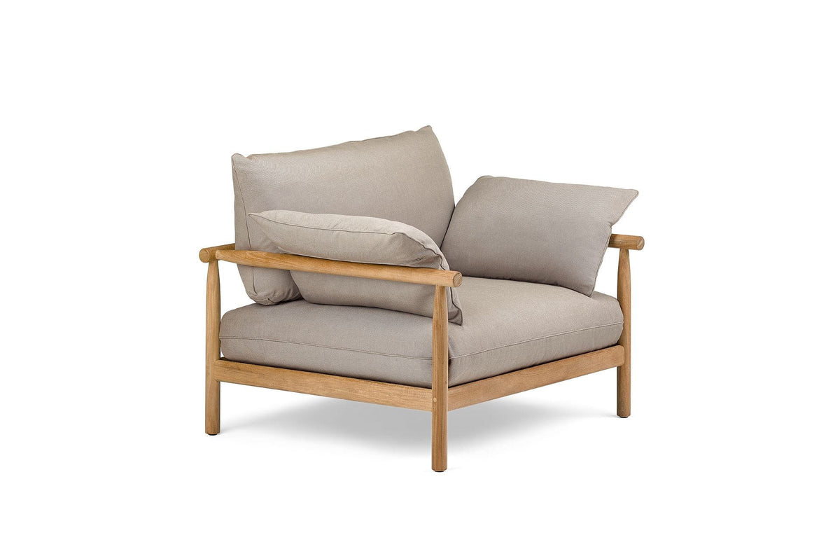 Tibbo – poltrona lounge XL - Sag 80 - DEDON - Poltrona