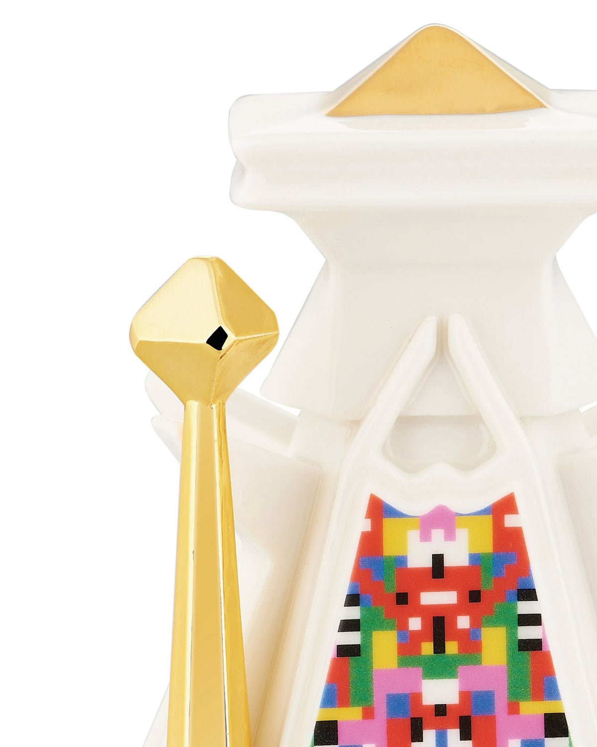 Holyhedrics Joseph – statuina in porcellana - Sag 80 - Alessi - Complemento