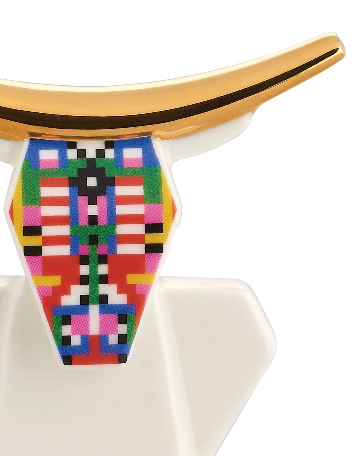 Holyhedrics Cow – statuina in porcellana - Sag 80 - Alessi - Complemento
