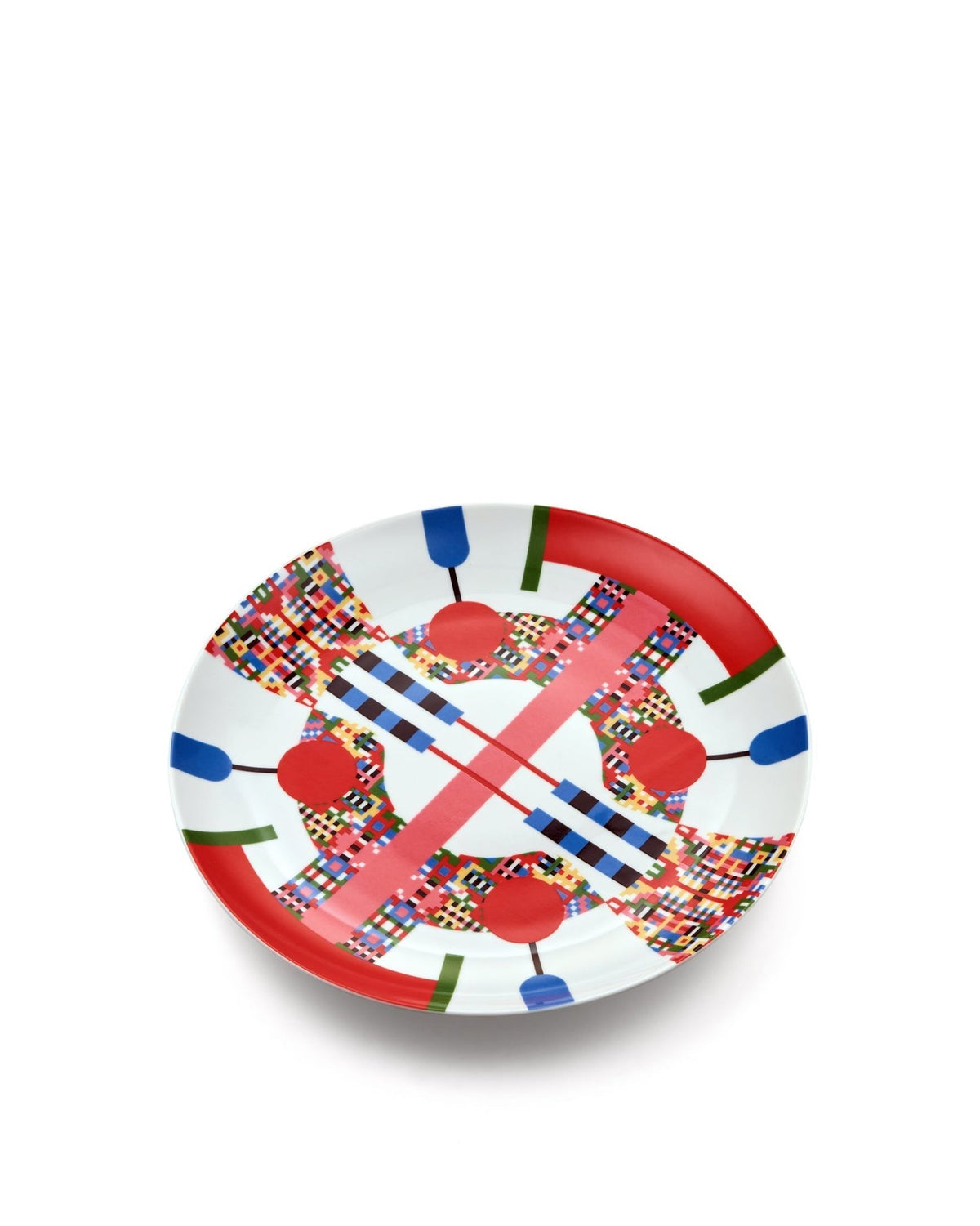 Holyhedrics – piatto per dolci - Sag 80 - Alessi - Complemento