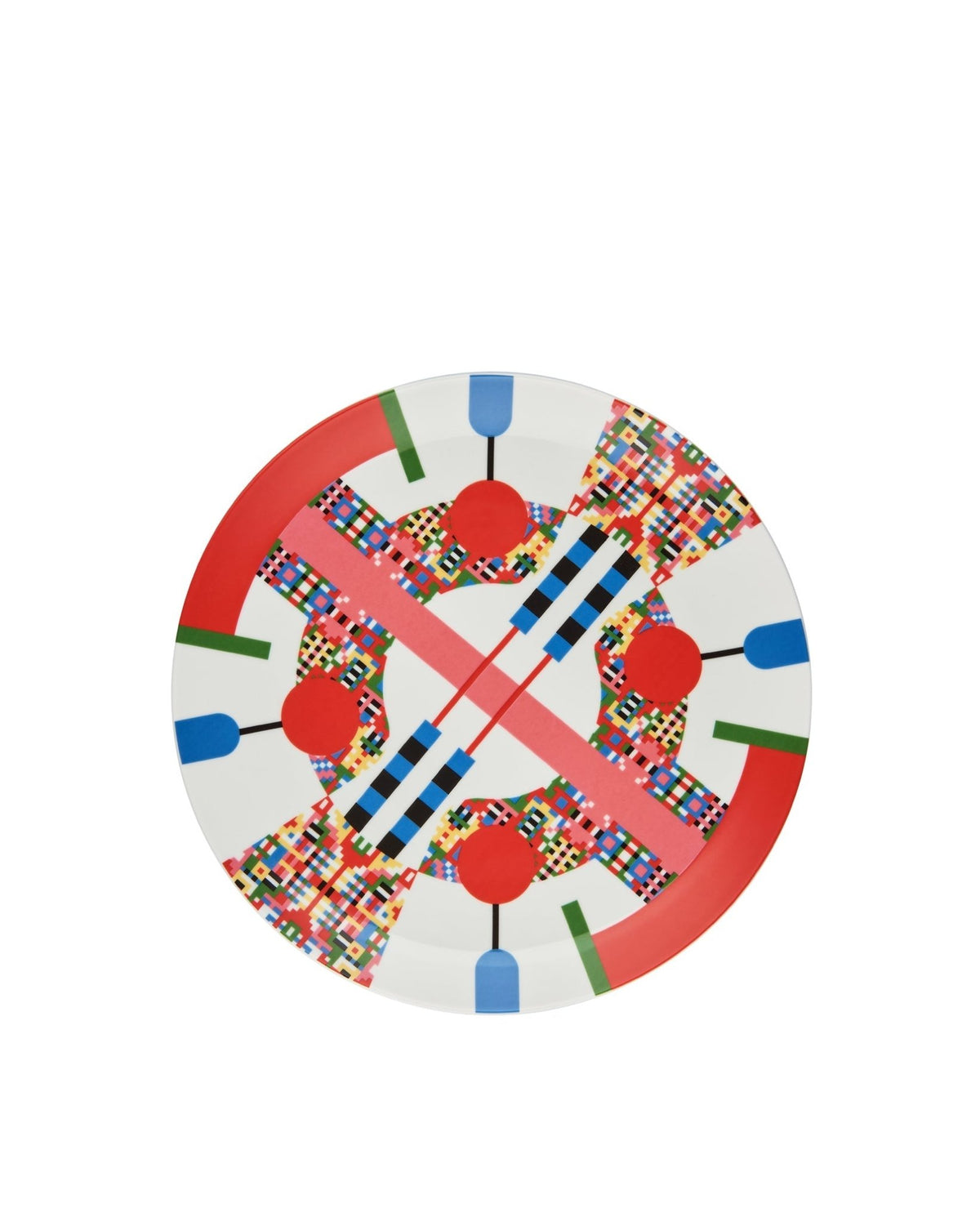 Holyhedrics – piatto per dolci - Sag 80 - Alessi - Complemento