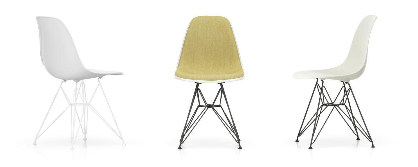Eames Plastic Side Chair RE DSR - Sag 80 - Vitra - Sedia