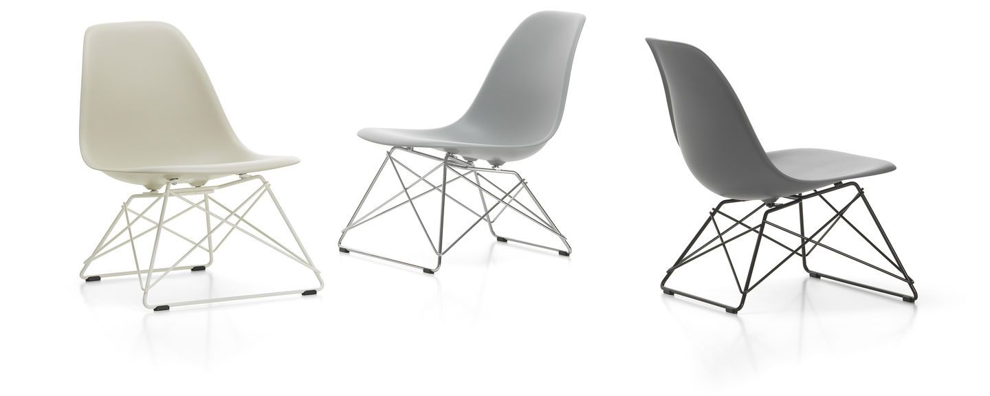 Eames Fiberglass Side Chair LSR - Sag 80 - Vitra - Sedia