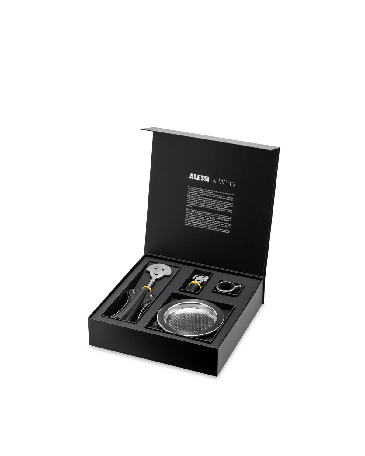 Alessi & Wine – wine Gift Set (GAM01SET) – ambientata
