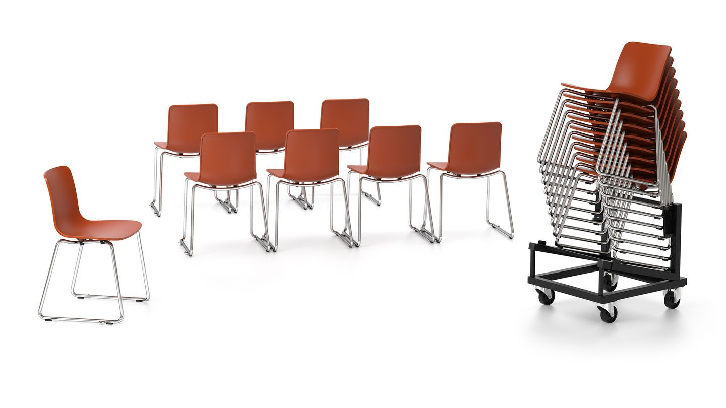 HAL RE Sledge - Sag 80 - Vitra - Sedia