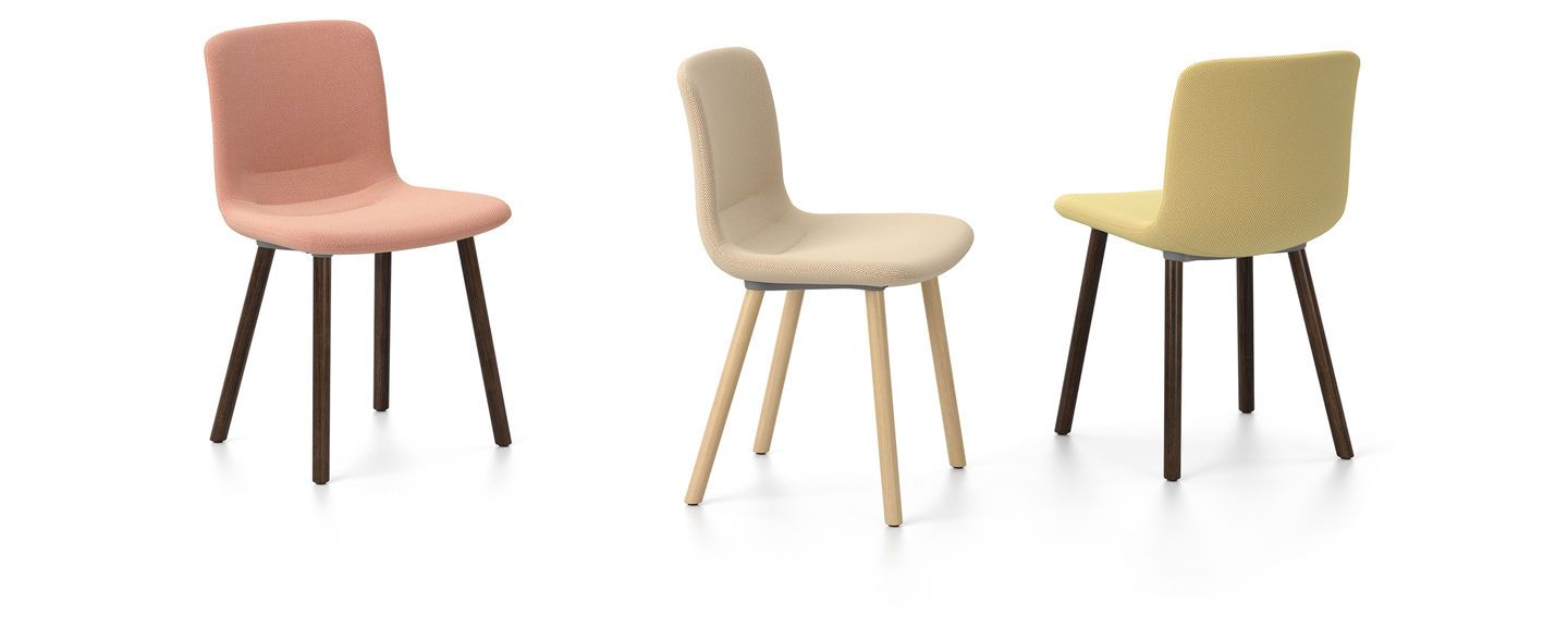 HAL Soft Wood - Sag 80 - Vitra - Sedia