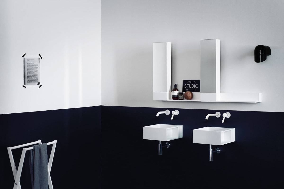 Handwash con vano porta oggetti – lavabo a parete – foto prodotto
