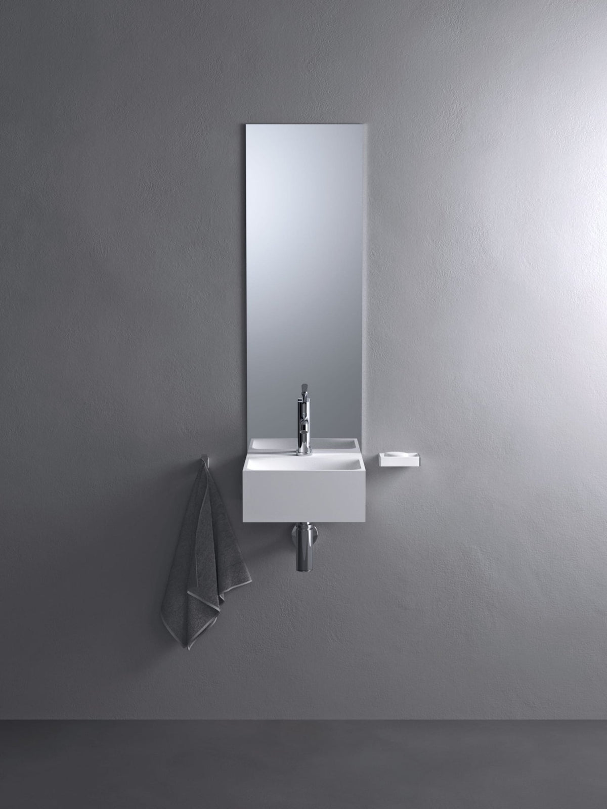 Handwash senza vano porta oggetti – lavabo a parete - Sag 80 - Agape - Lavabo