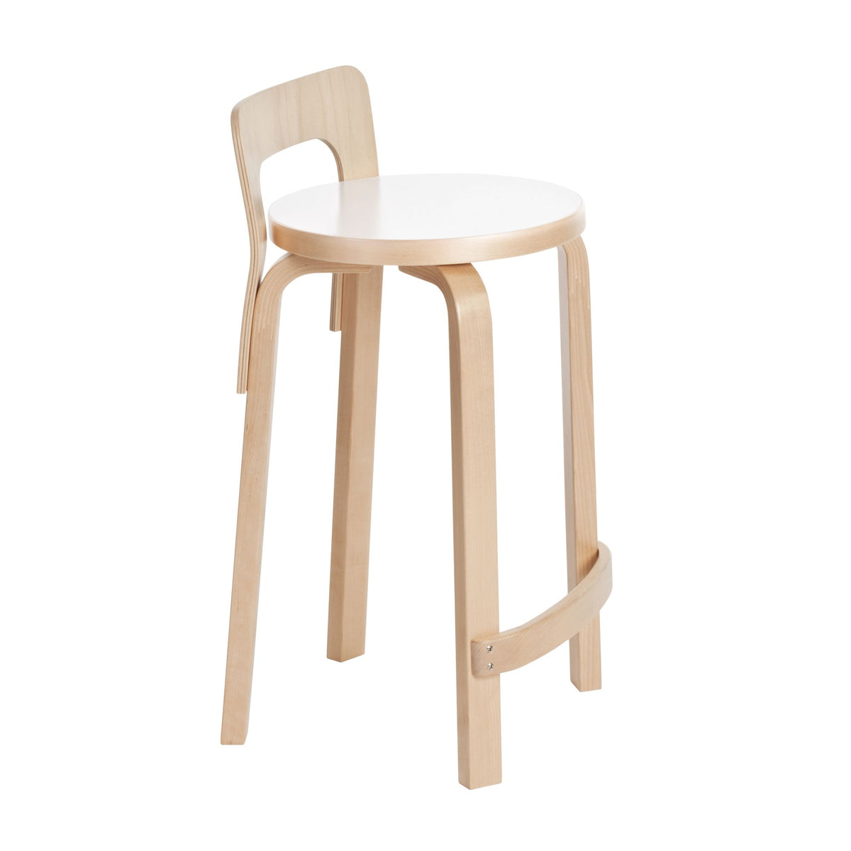High Chair K65 – sgabello alto - Sag 80 - Artek - Sedia