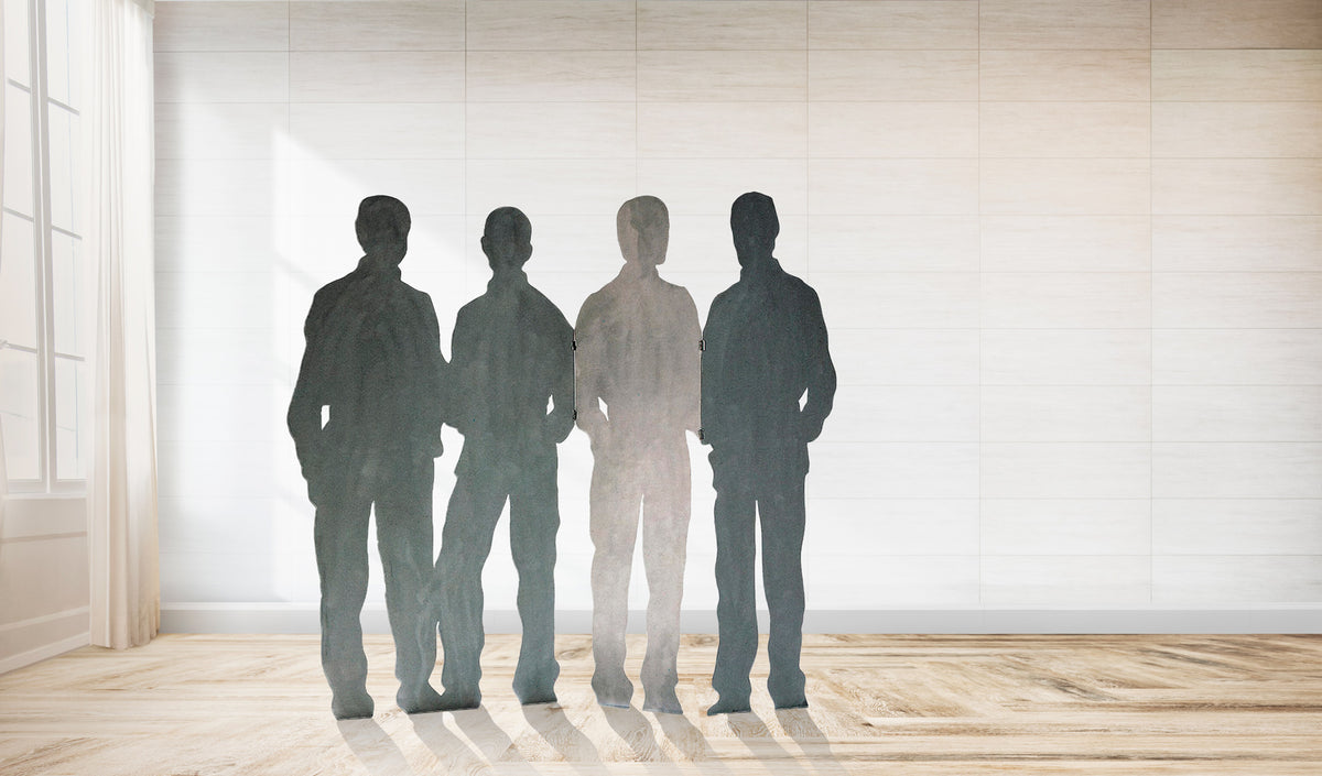Hombres – paravento – ambientata
