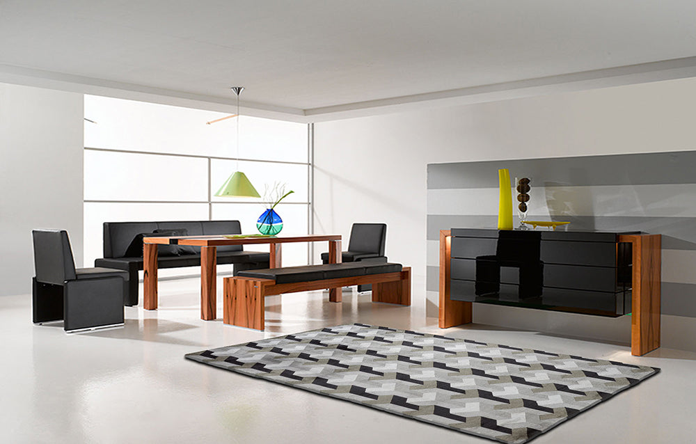 Ypsilon Grey Wool – tappeto – ambientata