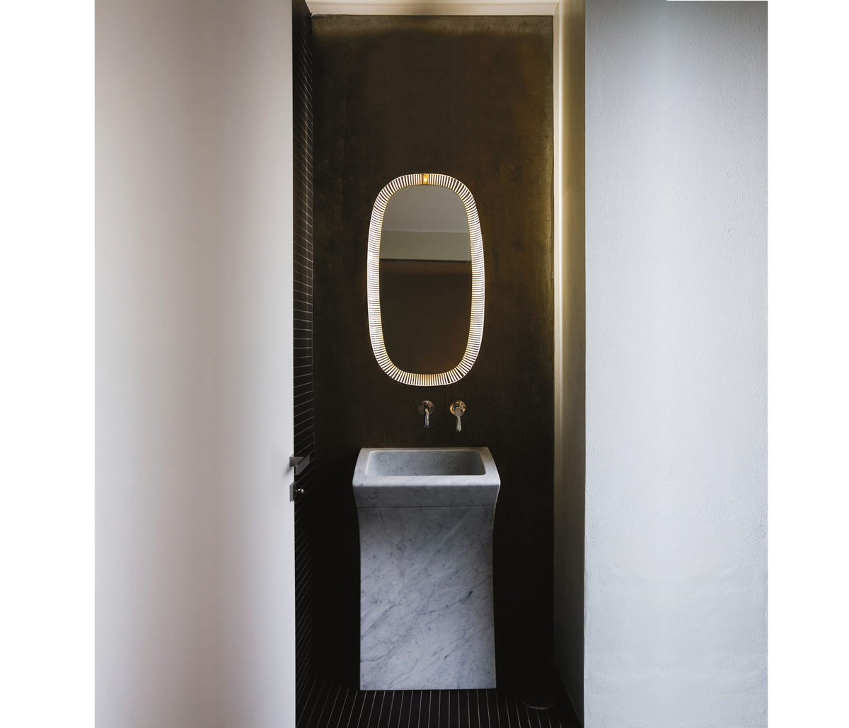 Lito 3 – lavabo a colonna - Sag 80 - Agape - Lavabo