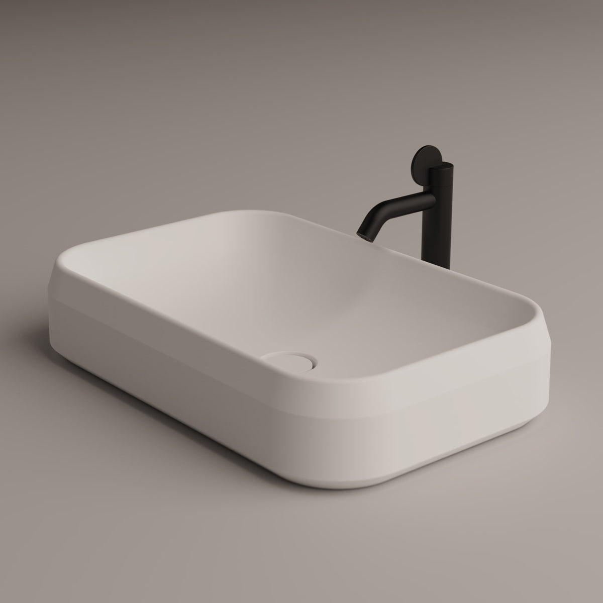 Lariana – lavabo da appoggio - Sag 80 - Agape - Lavabo