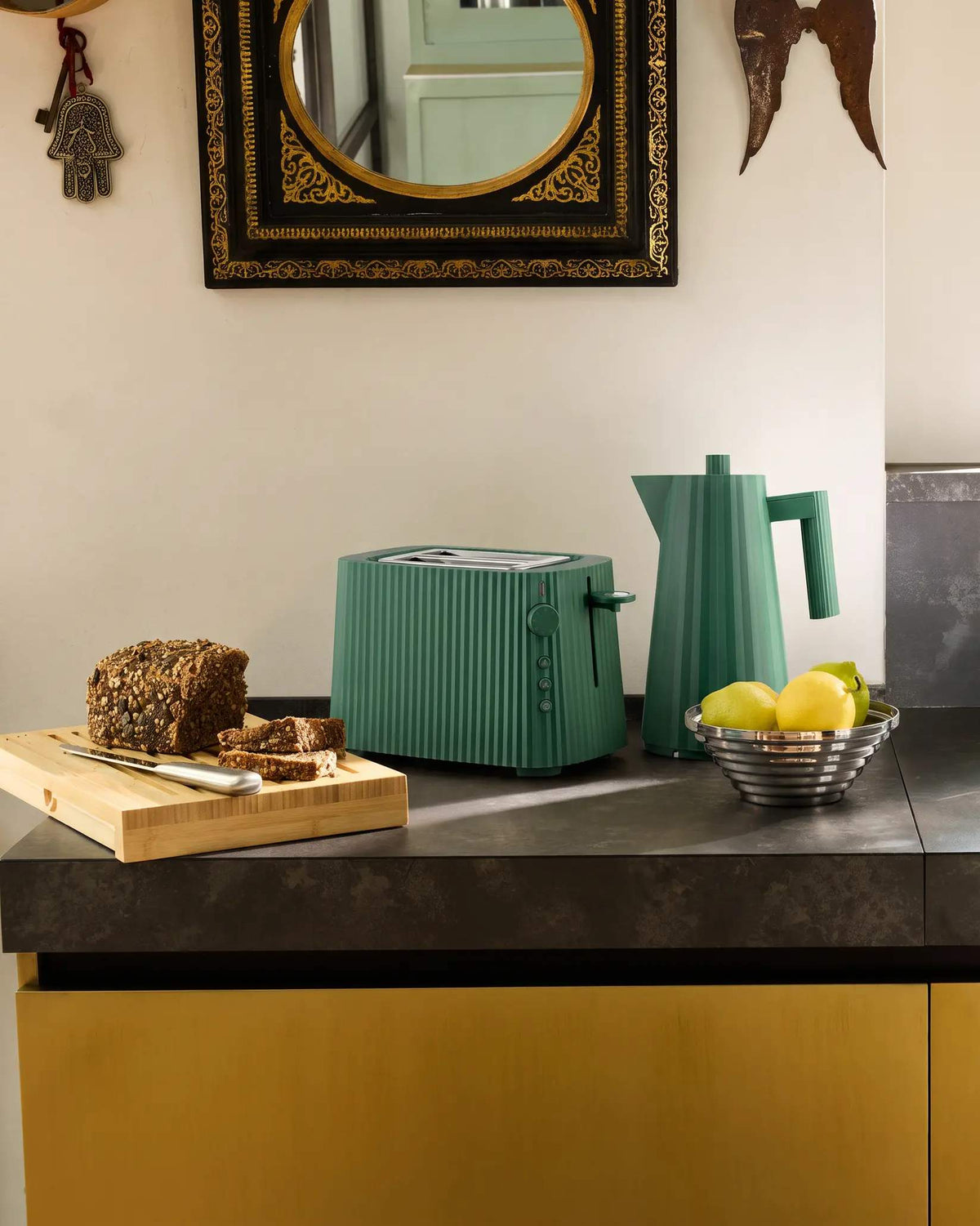 Plissé – plissé Bundle set. Spina europea (MDLSET GR) - Sag 80 - Alessi - Complemento