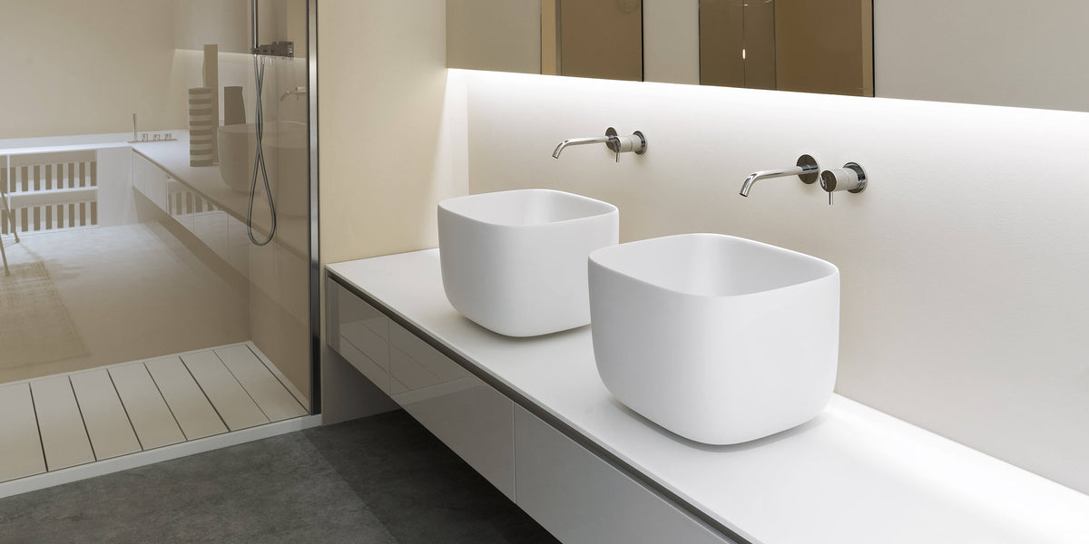 Poggio – lavabo da appoggio - Sag 80 - Antonio Lupi - Lavabo