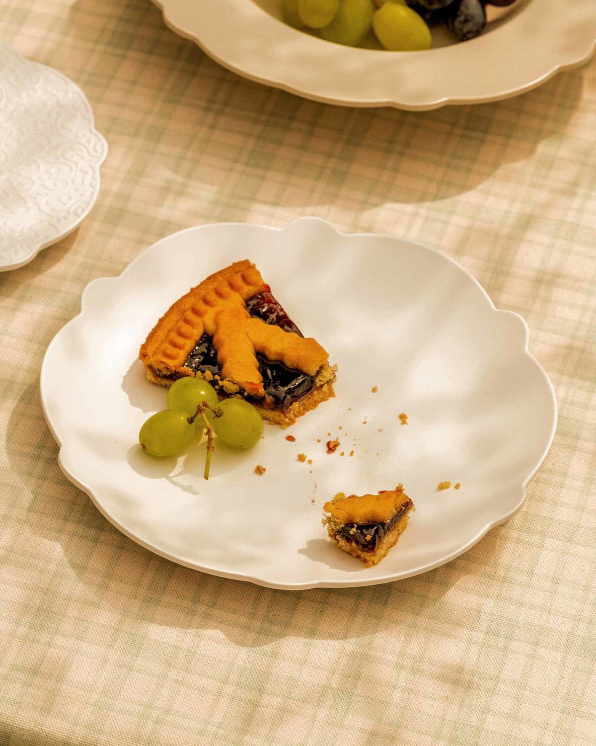 Dressed en plein air – piatto da dessert (4 pezzi) - Sag 80 - Alessi - Complemento