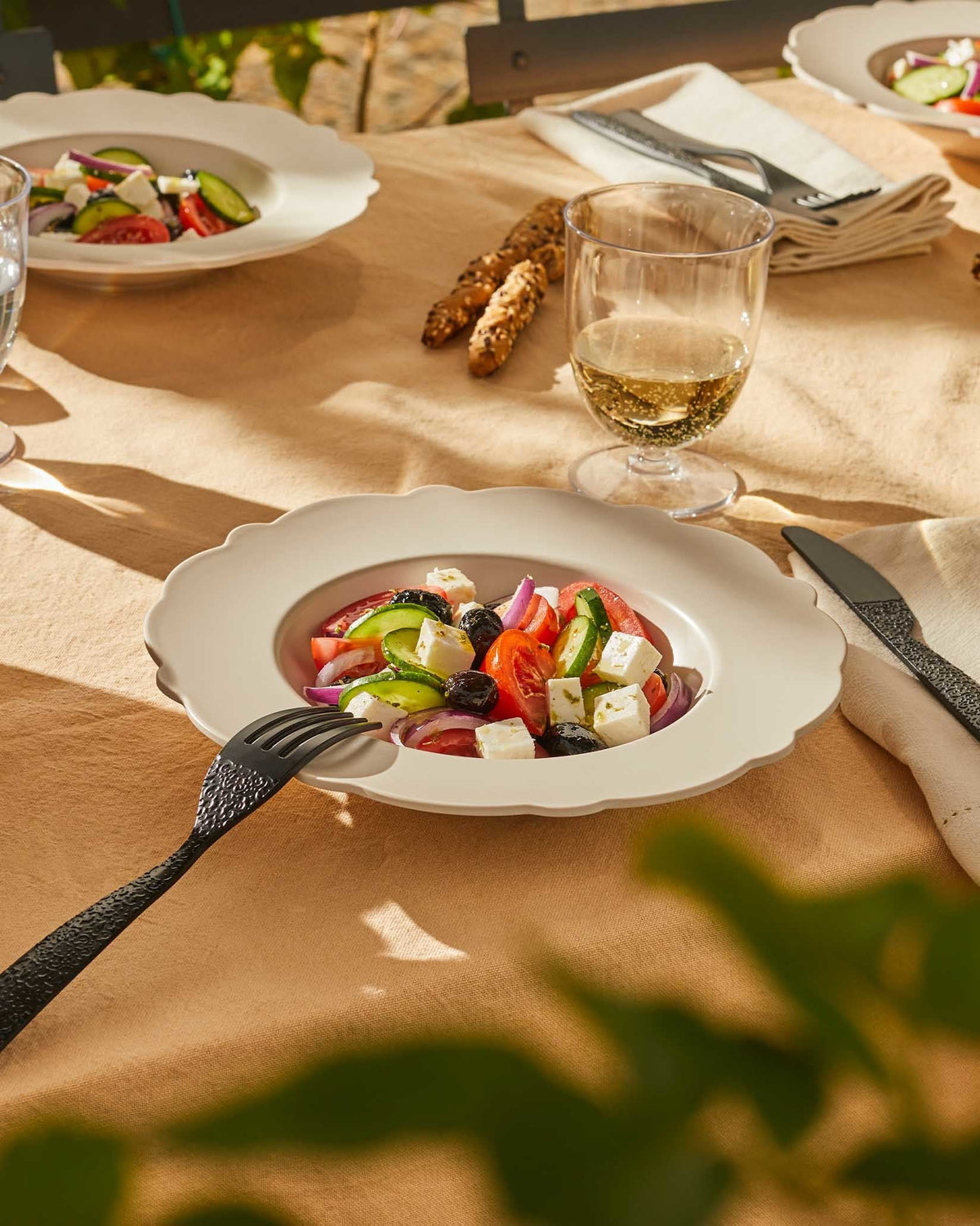 Dressed en plein air – piatto fondo (4 pezzi) - Sag 80 - Alessi - Complemento