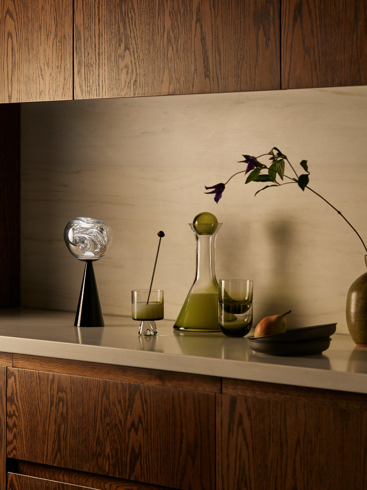 Melt Portable – lampada portatile – ambientata